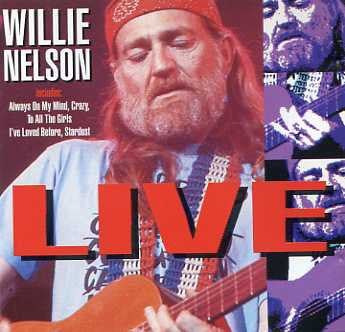 NELSON WILLIE-LIVE CD VG