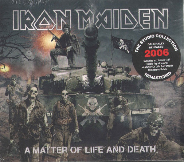 IRON MAIDEN-A MATTER OF LIFE & DEATH COLLECTORS EDITION CD BOX SET *NEW*