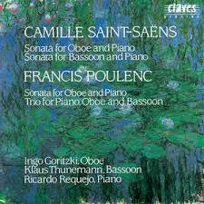 SAINT-SAENS CAMILLE-POULENC FRANCIS CD VG