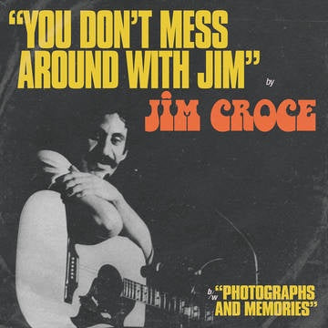 CROCE JIM-YOU DON'T MESS AROUND WITH JIM TANGERINE VINYL 12" *NEW* WAS $34.99 NOW...