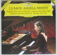 BACH J.S. - ANGELA HEWITT ENGLISH SUITE NO 6 CD  VG