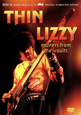 THIN LIZZY-MASTERS FROM THE VAULTS DVD VG
