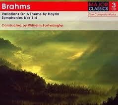BRAHMS-SYMPH 1 TO 4 VARIATIONS ON A THEME 3CD *NEW*