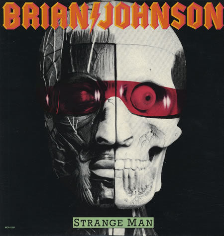 JOHNSON BRIAN-STRANGE MAN LP VINYL E COVER E US PROMO