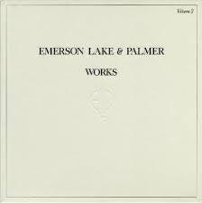 EMERSON LAKE & PALMER-WORKS VOLUME 2 LP EX COVER VG+