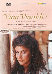 VIVA VIVALDI-CECILIA BARTOLO IL GIARDINO ARMONICO DVD *NEW*