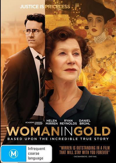 WOMAN IN GOLD DVD VG+