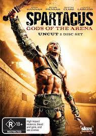 SPARTACUS-GODS OF THE ARENA 2DVD VG