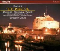 PUCCINI DAVIS-TOSCA 2CD VG