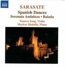 SARASATE-SPANISH DANCES SERENATA ANDALUZA BALADA CD VG