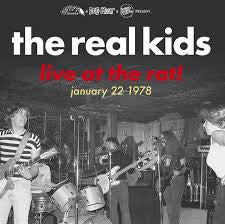 REAL KIDS THE-LIVE AT THE RAT! LP *NEW*