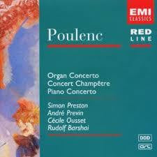 POULENC-ORGAN CONCERTO CD VG+