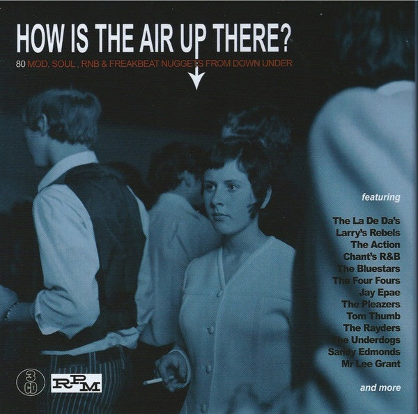 "HOW IS THE AIR UP THERE?"-VARIOUS ARTISTS 3CD VG