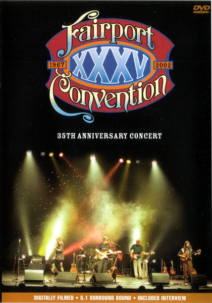 FAIRPORT CONVENTION-35TH ANNIVERSARY CONCERT DVD VG