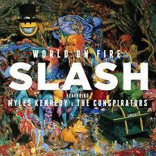 SLASH-WORLD ON FIRE CD *NEW*