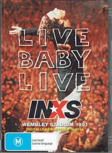 INXS-LIVE BABY LIVE DVD VG