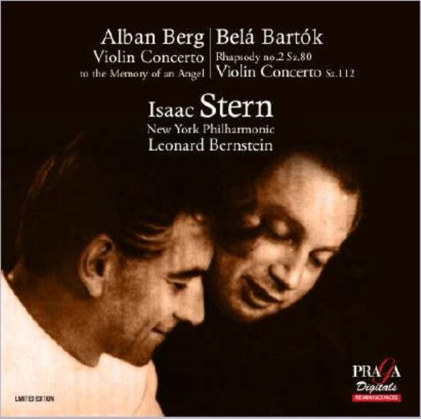 BERG BARTOK-ISAAC STERN NY PHILHARMONIC *NEW*