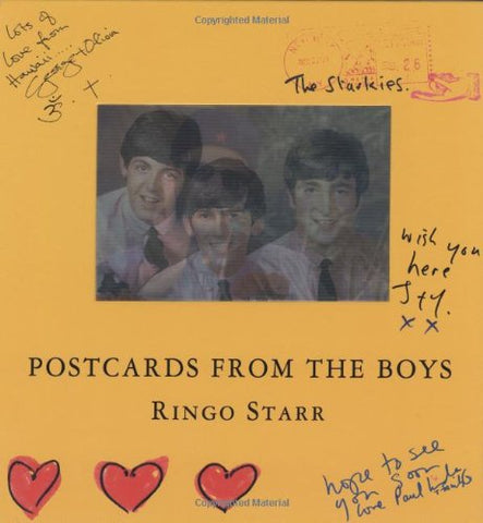STARR RINGO-POSTCARDS FROM THE BOYS BOOK VG+