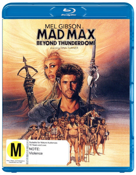 MAD MAX BEYOND THE THUNDERDOME BLURAY VG+