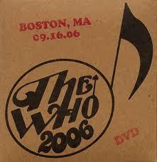 WHO THE-BOSTON 9/16/05 DVD *NEW*
