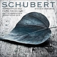 SCHUBERT-IMPROMPTUS & PIANO PIECES STEVEN OSBORNE CD *NEW*