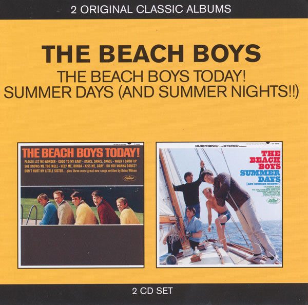 BEACH BOYS THE-BEACH BOYS TODAY!/ SUMMER DAYS 2CD VG