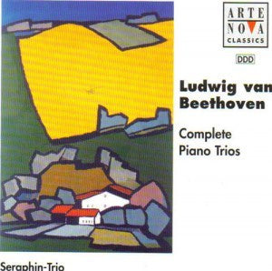 BEETHOVEN-COMPLETE PIANO TRIOS SERAPHIN TRIO 4CD VG