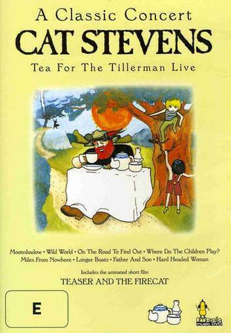 STEVENS CAT-A CLASSIC CONCERT TEA FOR THE TILLERMAN LIVE DVD VG