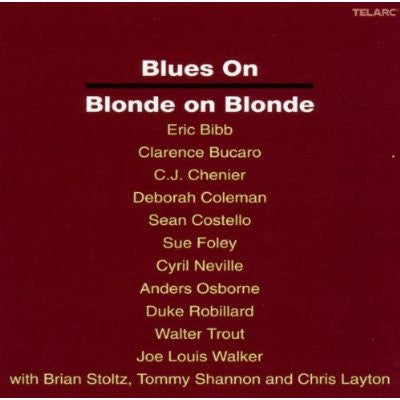 BLUES ON BLONDE ON BLONDE-VARIOUS ARTISTS CD VG