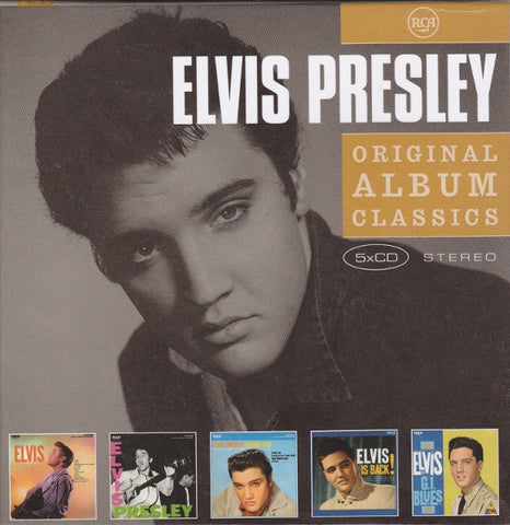 PRESLEY ELVIS-ORIGINAL ALBUM CLASSICS 5CD VG
