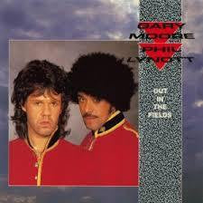 MOORE GARY & PHIL LYNOTT-OUT IN THE FIELDS 12" EX COVER EX