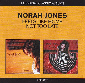JONES NORAH-FEELS LIKE HOME/NOT TOO LATE 2CD VG