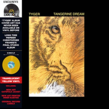 TANGERINE DREAM-TYGER YELLOW VINYL LP *NEW*