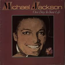 JACKSON MICHAEL-ONE DAY IN YOUR LIFE LP VG COVER VG
