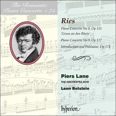 RIES -PIANO CONCERTOS NOS 8 & 9 CD *NEW*