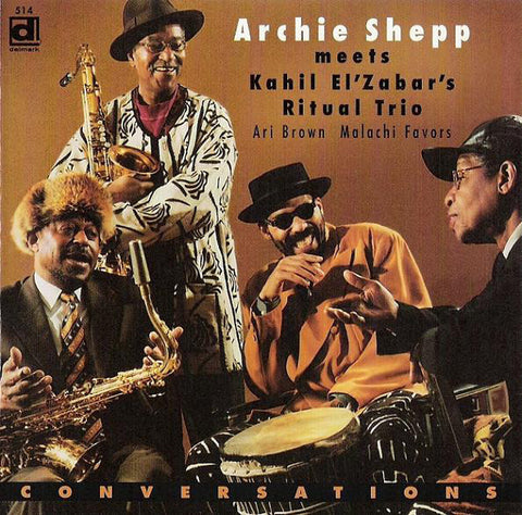 SHEPP ARCHIE/ KAHIL EL'ZABUR'S RITUAL TRIO-CONVERSATIONS CD VG+
