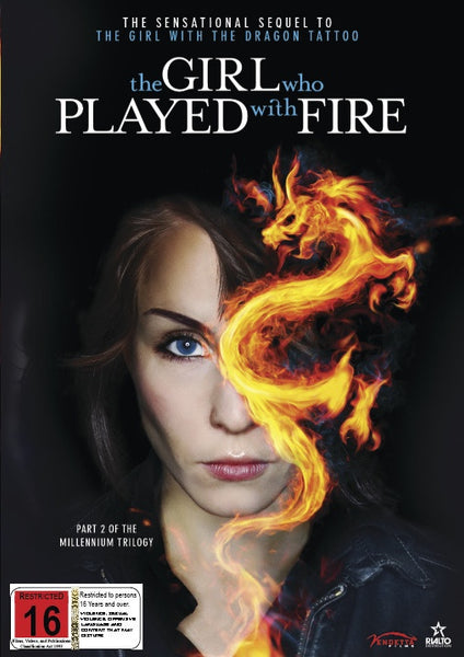 GIRL WHO PLAYED WITH FIRE DVD VG