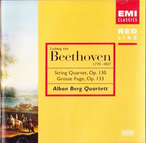 BEETHOVEN-STRING QUARTET NO 13 / GROSSE FUGE CD VG