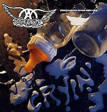 AEROSMITH-CRYIN' WHITE VINYL 12" NM COVER VG