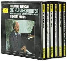 BEETHOVEN LUDWIG VAN-THE 32 PIANO SONATAS WILHELM KEMPFF BOX SET 9CD VG