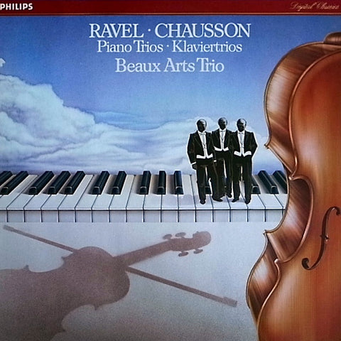 CHAUSSON / RAVEL-PIANO TRIOS CD VG