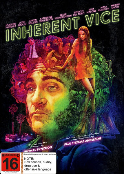 INHERENT VICE DVD VG