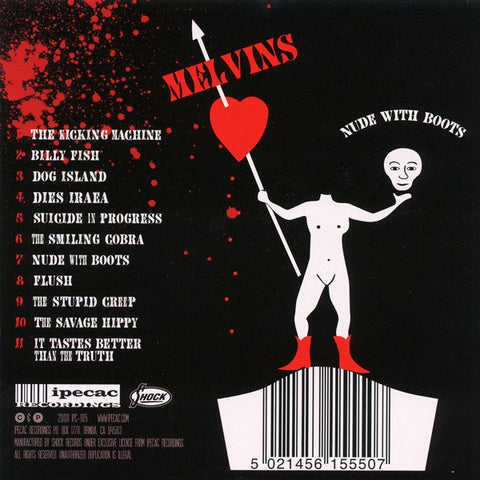 MELVINS-NUDE WITH BOOTS CD VG