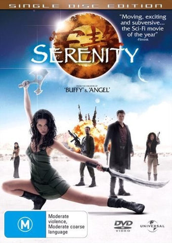 SERENITY DVD VG
