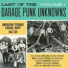 LAST OF THE GARAGE PUNK UNKNOWNS VOL.1 LP VG+ COVER EX