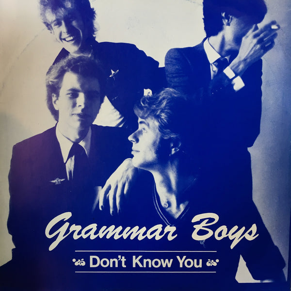 GRAMMAR BOYS-DON'T KNOW YOU 12" NM COVER VG+
