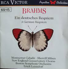 BRAHMS-EIN DEUTSCHES REQUIEM CD VG+