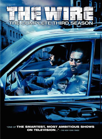 THE WIRE COMPLETE THIRD SEASON 5DVD VG