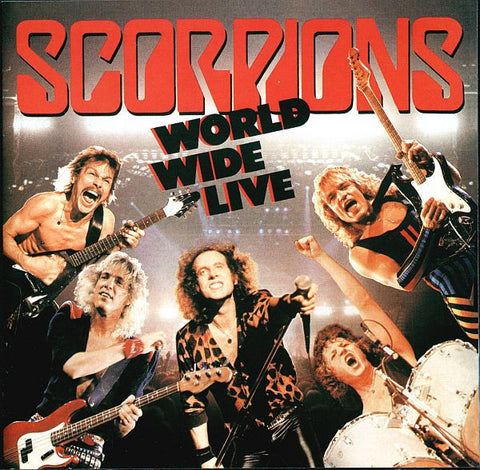 SCORPIONS-WORLD WIDE LIVE CD VG