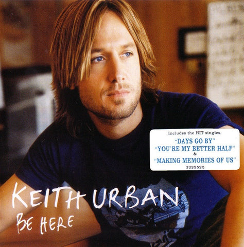 URBAN KEITH-BE HERE CD VG